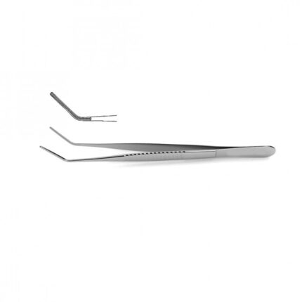 Debakey Vascular Tissue Forceps - Angled